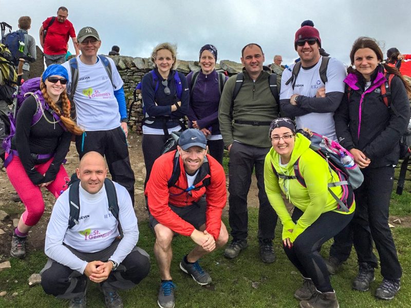 Yorkshire Three Peak charity walk