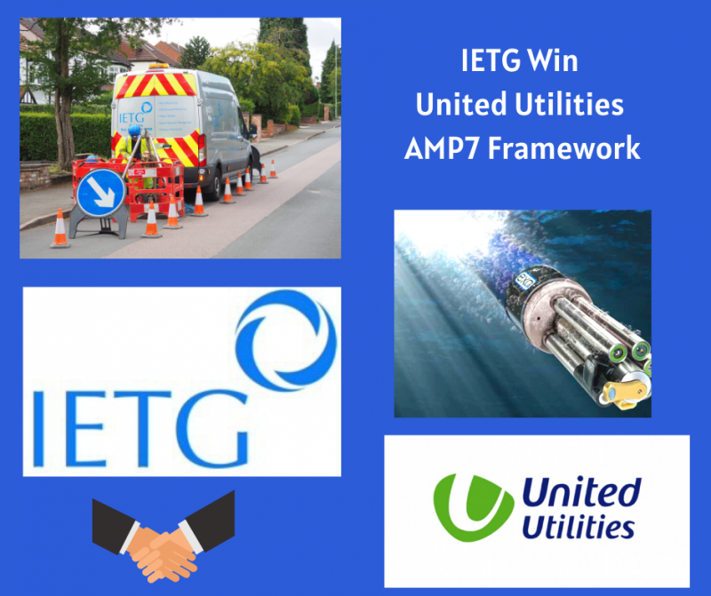 IETG Awarded United Utilities AMP7 Framework